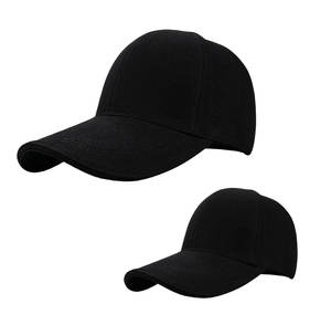 Gorra de Béisbol Negra de 6 Paneles, Personalizable con Logotipo, Impermeable, 100% Algodón, de Alta Calidad, Ajustable, Unisex, Estilo Dad Hat, Snapback - Product Image 1