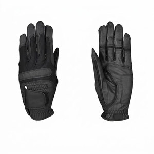 Gants de golf pour hommes en cuir véritable légers, imperméables, extensibles, de haute qualité, pour la main gauche, fermeture à enfiler, impression numérique - Product Image 1