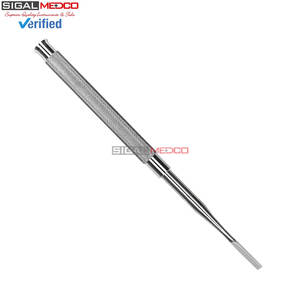 Cinceles para Hueso No. 2 Instrumentos Quirúrgicos Dentales Ortopédicos Volaris Economy de Acero Inoxidable con Punta de 4 mm y 6.75 Pulgadas para Cortar y Dar Forma a Huesos - Product Image 3