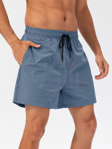 Mens Plus Size Oversized Knitted Embroidered Shorts 100% Polyester Quick Dry Breathable Anti-Wrinkle <b>Elastic</b> Drawstring - Product Image 4