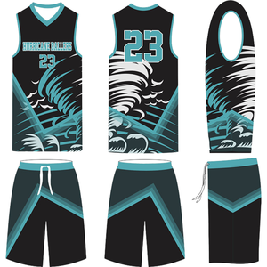 ชุดยูนิฟอร์มบาสเก็ตบอลเยาวชน ชุดเสื้อเจอร์ซีย์บาสเก็ตบอลพิมพ์ลายแบบ Sublimation กางเกงขาสั้นตาข่ายระบายอากาศ แห้งเร็ว ชุดฝึกซ้อมทีม - Product Image 5