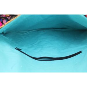 Pochette élégante et tendance au design tribal, broderie manuelle Banjara, patchwork ouvert, travail de miroir, pour la mode décontractée, prix de gros - Product Image 6