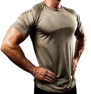 Nouveau T-shirt de course pour homme, moulant, athlétique, à séchage rapide, pour le sport et la gym - Product Image 4