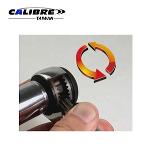 Clé à cliquet rotative TAIWAN CALIBRE 60 dents 1/4\" 3/8\" 1/2\" en matériau CRV, métrique, OEM, pour le bricolage - Product Image 6