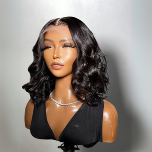Última gran oferta extensiones de cabello rizado hinchable buena forma sedoso pelucas de cabello Natural de larga duración pelucas de cabello humano brasileño pelucas rizadas - Product Image 1