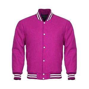 Blouson universitaire d'hiver coupe-vent uni tendance OEM zippé léger pour homme, couleur personnalisée, en duvet, collection 2026 - Product Image 1