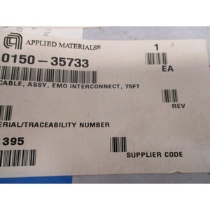 Conjunto de Cables AMAT 0150-35733 Emo Interconnect 75 - Equipo y Piezas de Semiconductores de Confianza de Marca Global - Product Image 1