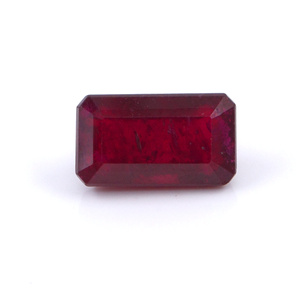 Rubis naturel de Bangkok octogonal 12,04 carats, pierre précieuse de rubis naturel taillée en facettes pour la fabrication de bijoux, prête à l'emploi - Product Image 3