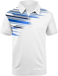 Sublimation blanks mens polo shirt golf polyester spandex custom logo printing vintage <b>fringe</b> 180g premium sports <b>top</b> - Product Image 4