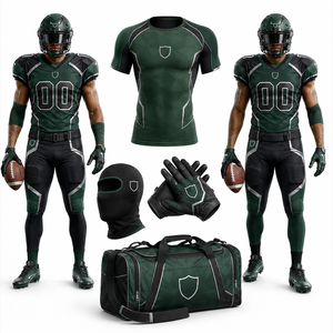 Conjunto de Uniforme de Fútbol Americano Personalizado, Sublimado, Transpirable, Ajustado, Uniforme Masculino 100% Poliéster para Todas las Temporadas - Product Image 6