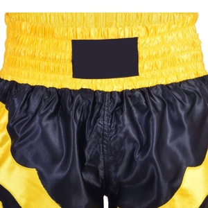 High Quality Custom Design Adult Muay Thai Boxing <b>Shorts</b> Satin/Nylon/Polyester Quick Dry Lightweight Factory Martial Arts Wear - Product Image 3