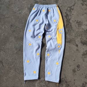 <b>Crafted</b> Men's Winter Sportswear Set Comfortable Soft Cotton Screen Printed Stack Design Embroidered Knitted Suit - Product Image 4