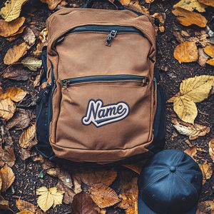 Nuevas insignias bordadas a máquina OEM personalizadas del mejor fabricante, hechas a medida, de material de sarga ajustable, recién llegadas. - Product Image 2