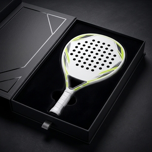 Raqueta de Pádel Profesional con Marco de Grafito, Diseño Atlético Moderno, Ideal para Clubes Deportivos, Juego Competitivo y Sesiones de Entrenamiento - Product Image 6