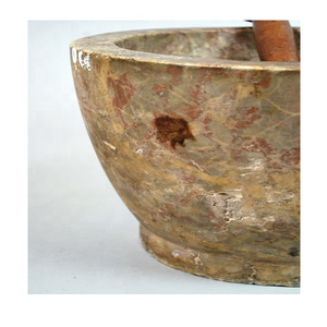 Mortier et pilon en marbre en six tailles différentes Outils personnalisés pour herbes et épices - Product Image 6