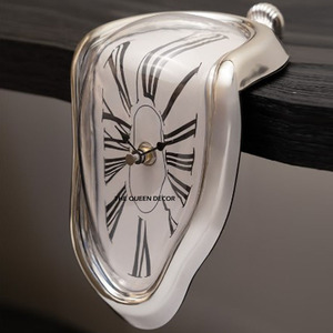 Top Elegant Designed Steel Metal Gold Finished Hotel And Office Desktop Tabletop Decoration Handmade Table <b>Clock</b> - Product Image 5