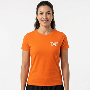 เสื้อยืดทรงสลิมฟิตแบบพื้นฐาน ผ้าคอตตอนผสมสแปนเด็กซ์ สำหรับผู้หญิง ปี 2026 รุ่นซัมเมอร์  แบบครอปสีขาวล้วน  สามารถสั่งทำได้ - Product Image 4
