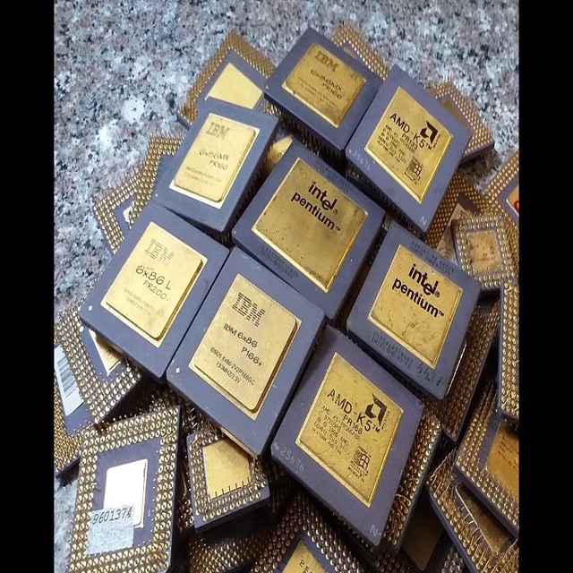 Ceramic CPU Scrap / Processors/ Chips Gold Recovery, Motherboard Scrap, Ram Scrap For Sale