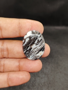Natural Blue ZEBRA Jasper Cabochon High Quality Free Shape Wholesale Lot by Weight for Jewelry Making - Product Image 4
