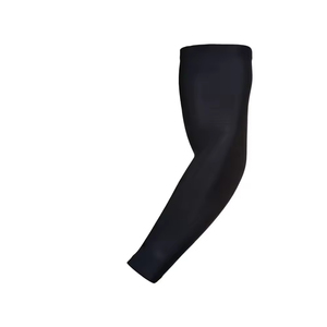 Mangas de compresión para hombre US SPORTS, fabricadas en Pakistán, con logo personalizado, para verano, levantamiento de pesas, alta calidad, 100% acrílico, UPF50+, venta al por mayor - Product Image 2