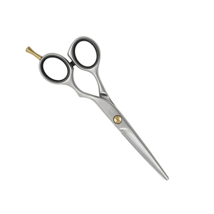 Ciseaux de coiffure de qualité professionnelle en acier inoxydable, ciseaux de barbier avec vis de tension réglable, repose-doigts ergonomique, ciseaux de barbier - Product Image 5