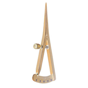 Castroviejo Orthodontic Stainless Steel <b>Measuring</b> Caliper <b>Gauge</b> Accurate Eye Measurements <b>Tool</b> CE ISO Approved By Grip Surgical - Product Image 1