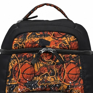Sac à dos de sport pour basketball avec bretelles réglables, maille respirante, capacité de 30-40L, design personnalisable pour l'entraînement et les jeux en extérieur - Product Image 5