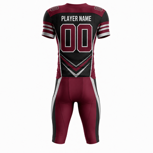 Ensemble de maillots de football américain personnalisés pour hommes, équipe du Minnesota, camouflage, col en V, manches courtes, évacuation de l'humidité, 100% polyester - Product Image 2