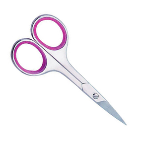Toe <b>Nail</b> Scissors Mirror Finish Beauty <b>Nail</b> Scissors 3.5" Curved Blade Sharp Stainless Steel Right-<b>Handed</b> Cuticle Manicure - Product Image 3