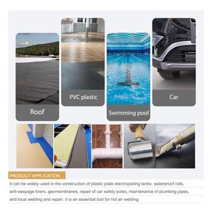 Cinta Eternabond para reparación de techos de RV, rodillo para uniones metálicas con mango de madera, soldadura por aire caliente para paneles de insonorización de audio automotriz - Product Image 4