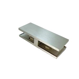 Moderno pasamanos de acero inoxidable 304SS con abrazadera de vidrio para <span class=keywords><strong>balcón</strong></span>, terraza, pared y escalera para apartamentos Atlantic, medición manual - Product Image 6