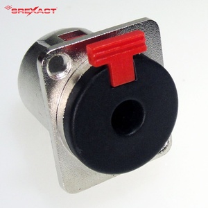 แจ็คโทรศัพท์ TRS ขนาด1/4นิ้วพร้อมตัวล็อค6.3มม. ตัวเรือนสังกะสีหล่อ10A กระแสไฟฟ้า - Product Image 5