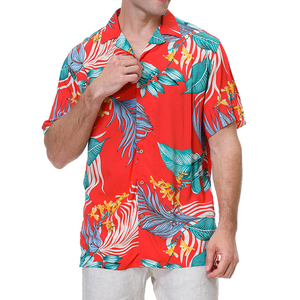 เสื้อชายหาดพิมพ์ลายแบบซับลิเมชั่นคุณภาพพรีเมียม เสื้อสไตล์ทรอปิคอลสำหรับวันหยุด น้ำหนักเบา จากผู้ผลิตคุณภาพสูง - Product Image 6