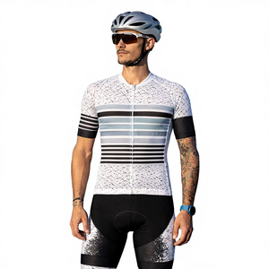 เสื้อจักรยานกีฬาแบบมืออาชีพ ระบายอากาศได้ดี ป้องกันแบคทีเรีย พิมพ์ลายชื่อทีมด้วยเทคนิคดิจิตอลพิมพ์แบบซับลิเมชั่น ดีไซน์ล่าสุด - Product Image 1