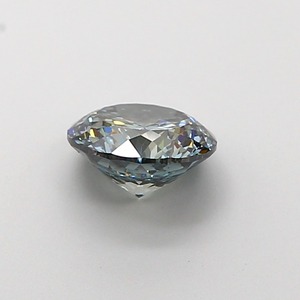 Diamant de laboratoire CVD de 1,11 carat, vert bleuâtre intense, qualité VVS2, polissage excellent, pierre précieuse de luxe pour bijoux. - Product Image 5