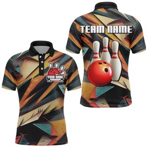 Custom Polo Shirts Personalized <b>Bowling</b> Jersey 100% Polyester for Men Team League Shirts Custom <b>Bowling</b> Polo Shirt - Product Image 3