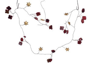 Guirnalda de Flores Navideña Rústica de Metal para Colgar, Ecológica, para Exteriores, Tamaño Personalizado, Decoración de Lujo para Fiestas y Festivales - Product Image 2