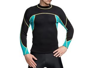Camiseta de Natación para Hombre, Protección UV de Manga Larga, Camiseta Deportiva de Secado Rápido, Camiseta de Compresión para Gimnasio - Product Image 2