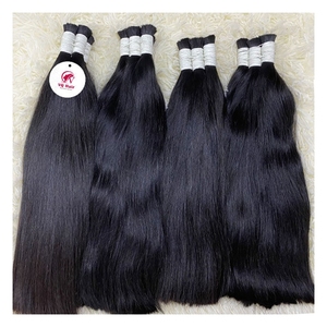 Máquina recta de bebé vietnamita a granel de calidad superior, cabello humano de Color Natural de doble trama, cabello VQ al por mayor para blanquear - Product Image 3