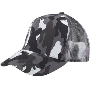 Servicio OEM, Gorras de Béisbol Personalizadas Nuevas, de Lujo, de Moda, de Alta Calidad, Gorra Trucker de Malla con Estampado de Camuflaje - Product Image 3