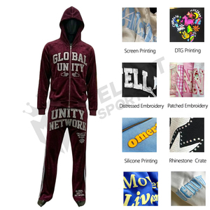 Conjunto Deportivo Personalizado para Hombre con Cierre, a la Moda, Ligero, Transpirable, para Gimnasio, Correr, Entrenamiento - Product Image 4