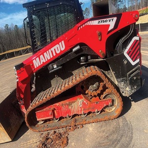 Reliable Manitou Skid Steer Loader With Mulcher Ideal For Forestry Applications <b>Vegetation</b> Removal And Ground Maintenance - Product Image 2