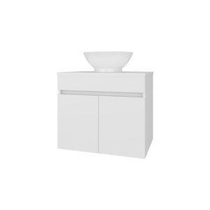 Mobile da bagno Sheridan bianco con 2 ante - Product Image 2