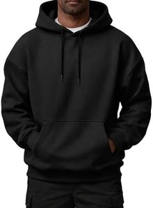 Sudadera con Capucha para Hombre 2026, Color Sólido, 100% Algodón Felpa, Corte Regular, Estilo Casual con Bolsillo, Tejido de Invierno, Colores Personalizables - Product Image 2