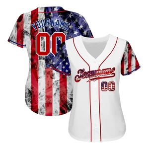 Wholesale <b>Custom</b> Baseball Jerseys Factory Producing Team <b>Uniforms</b> for Adult Plus Size Quick Dry Breathable 100% Best Polyester - Product Image 3