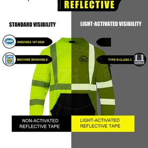 Sweat-shirts de sécurité réfléchissants sur mesure à prix de gros – Dernier style - Product Image 4