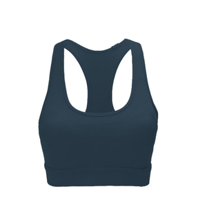 Soutien-gorge de sport pour femme, simple, uni, à bretelles réglables, maintien élevé, sans coutures, confortable, extensible, respirant, doux, pour le fitness - Product Image 5