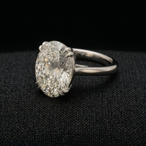 Anillo de Diamantes en Oro Blanco de 9K Brillante para Mujer, Joyería Elegante para Boda con Diseño de Banda Delicado y Moderno - Product Image 3