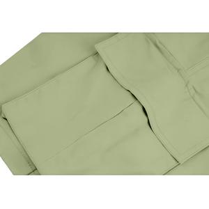 Shorts cargo pour hommes, taille mi-haute, cordon <span class=keywords><strong>de</strong></span> serrage, séchage rapide, respirant, écologique, taille élastique, longueur <span class=keywords><strong>bermuda</strong></span>, tissu en toile - Product Image 5