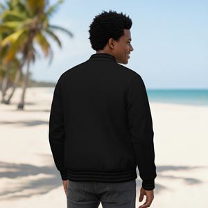 Veste universitaire pour hommes et femmes, veste bomber Letterman, veste bomber vierge, logo personnalisé, streetwear - Product Image 3